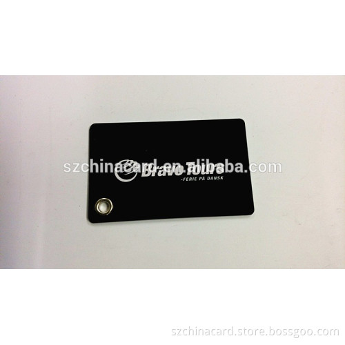 Customized luggage tag pvc card